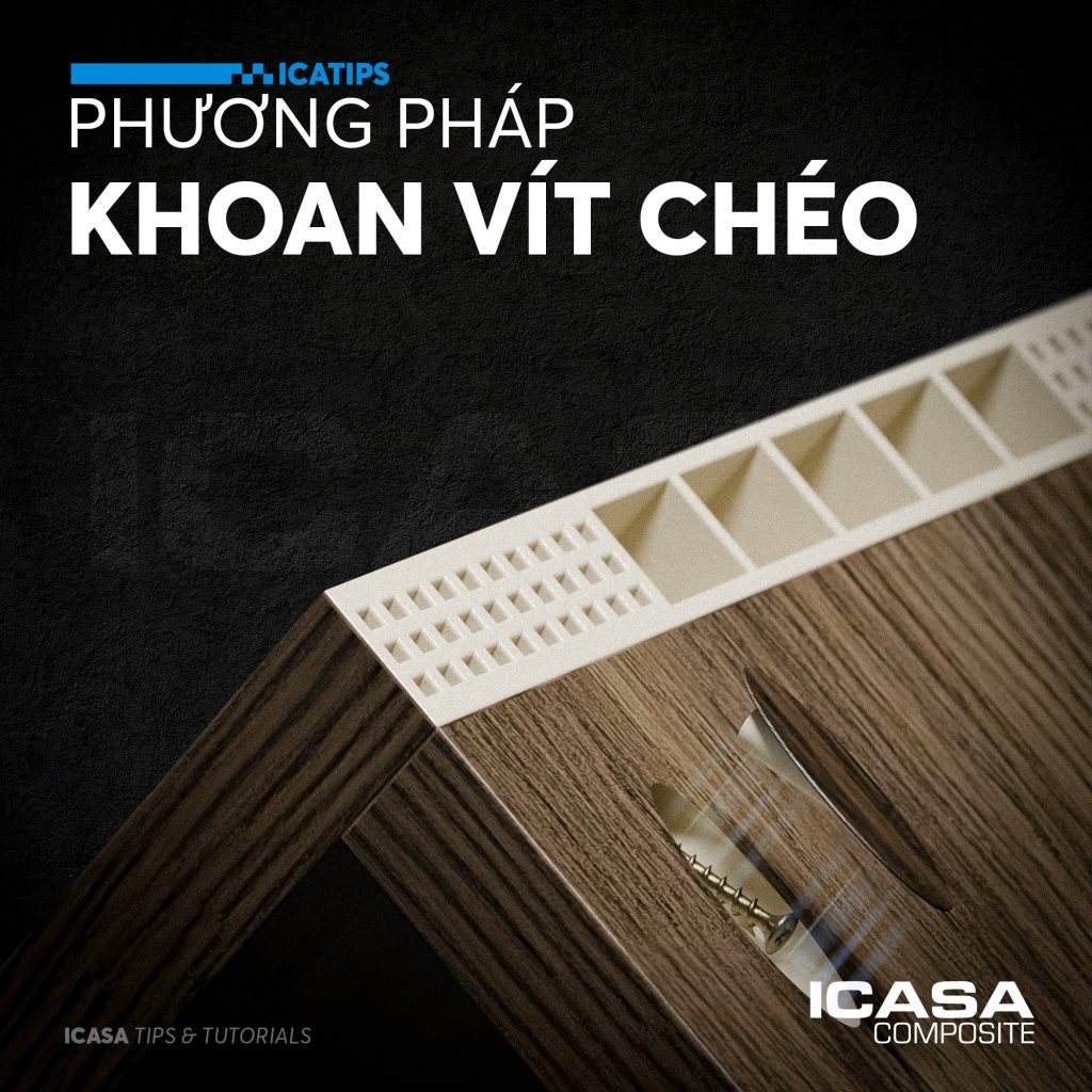 Phương pháp Khoan vít chéo - Tấm ICASA Composite