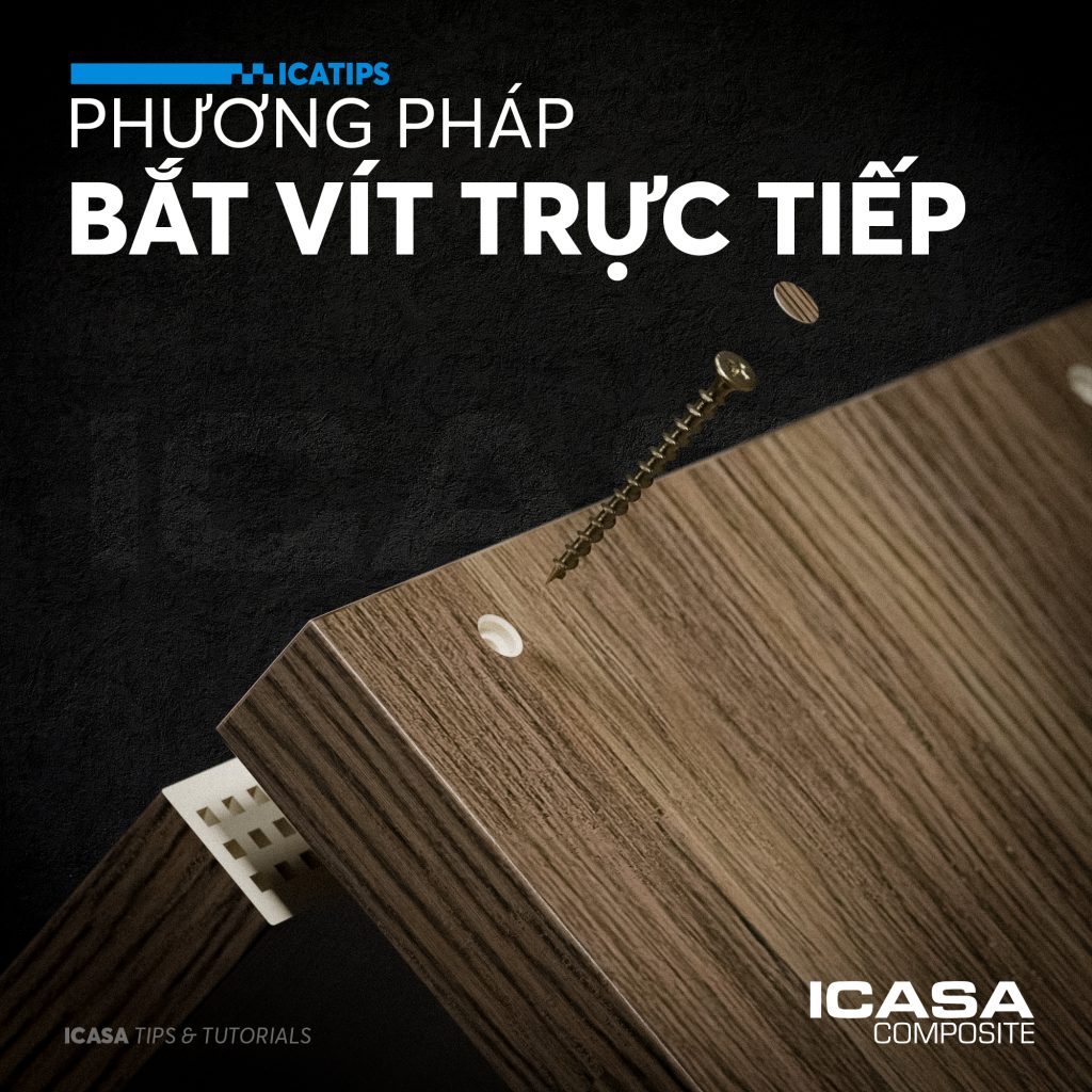 Phương pháp Bắt vít trực tiếp - Tấm ICASA Composite