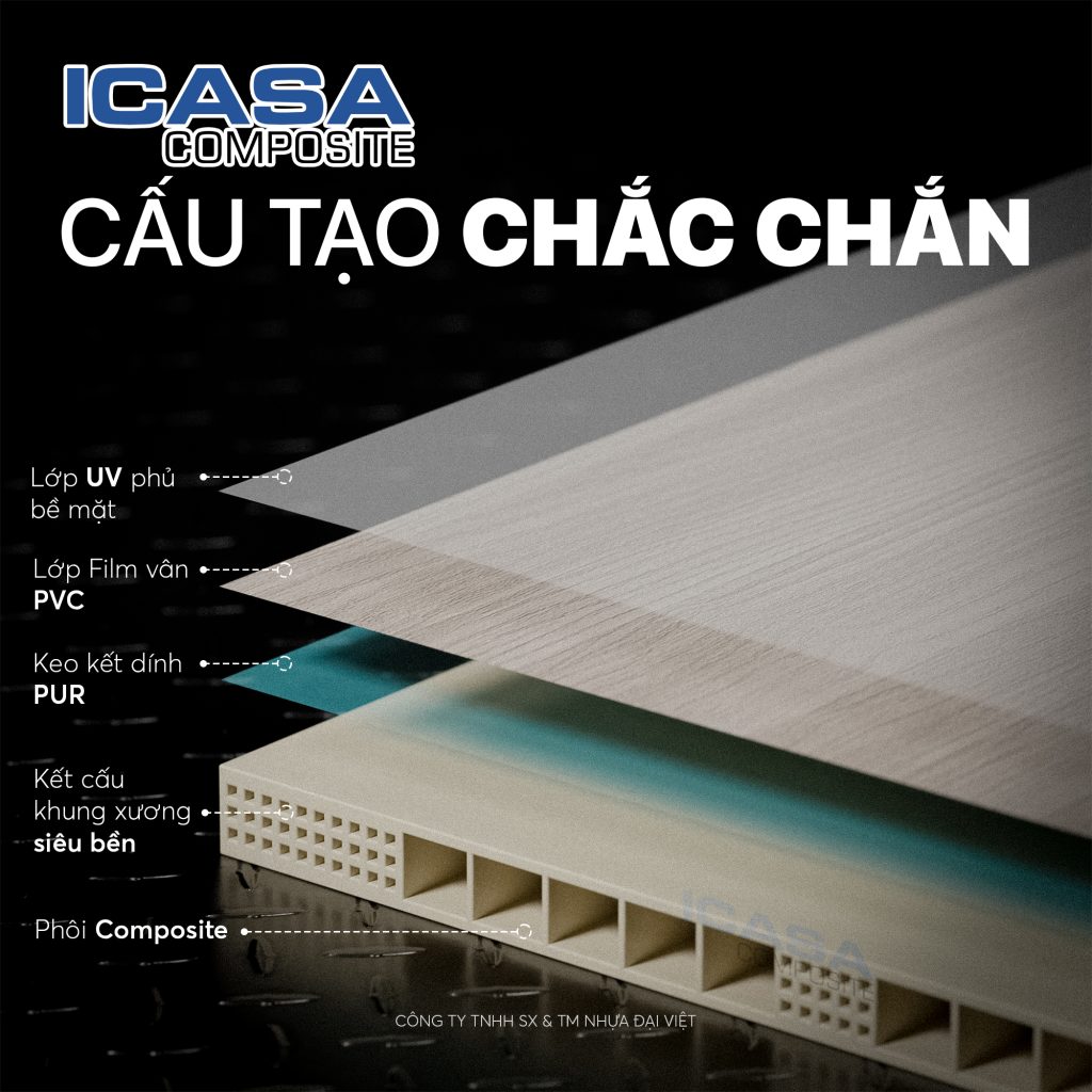 Cấu tạo chắc chắn - ICASA Composite