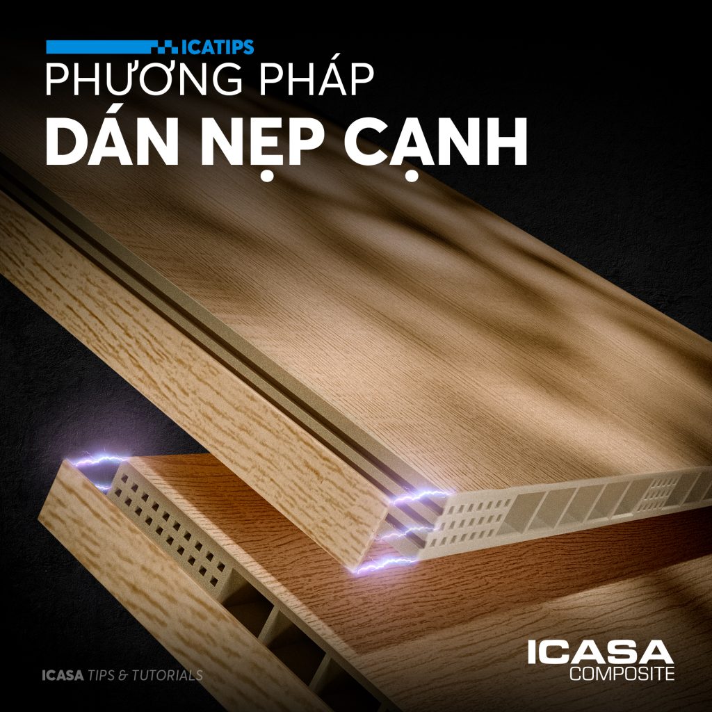 Phương pháp Dán nẹp cạnh - Tấm ICASA Composite