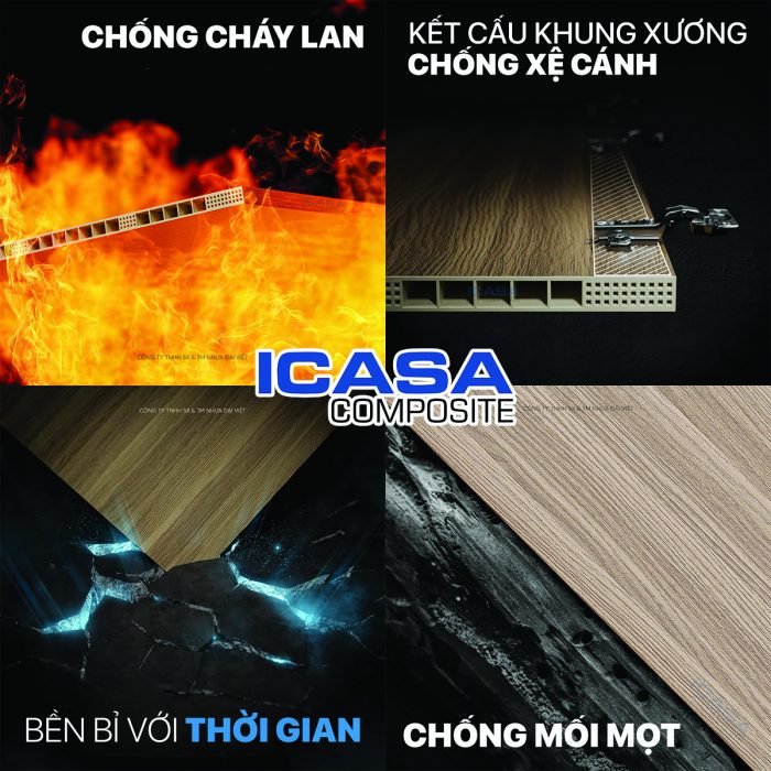 Tổng bộ tính năng sản phẩm của Icasa Composite